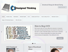 Tablet Screenshot of designedthinking.com